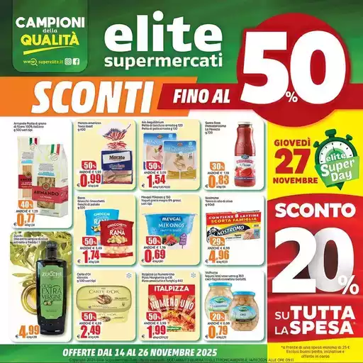 Sconti fino al 50% Sconti fino al 50%
