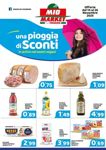una pioggia di Sconti