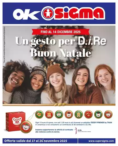 Un gesto per D.i.Re Buon Natale , Ok Sigma