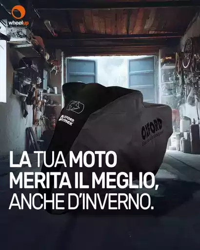 La tua moto merita il meglio anche d'inverno La tua moto merita il meglio anche d'inverno