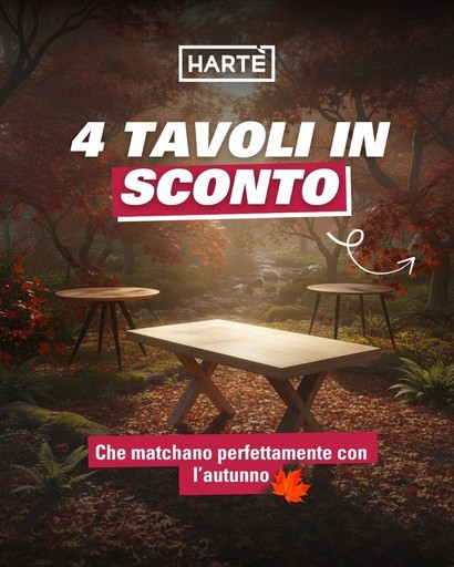 4 tavoli in sconto 4 tavoli in sconto