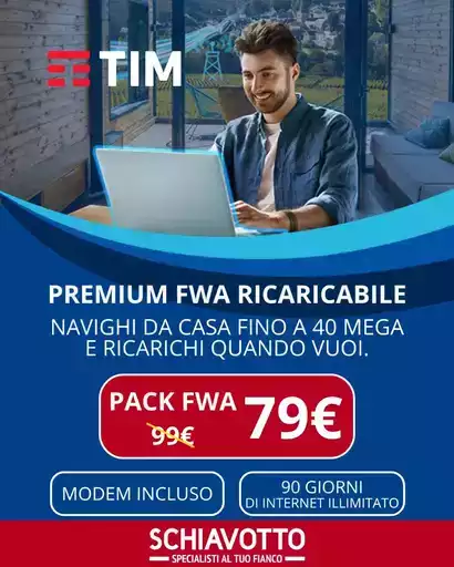 Premium FWA ricaricabile Premium FWA ricaricabile