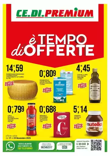 E tempo di offerte E tempo di offerte