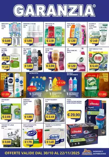 Offerte valide dal 30/10 al 22/11/2025