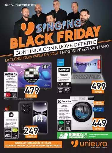 Singing Black Friday continua con nuove offerte!