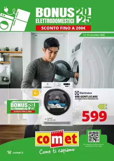 Speciale Grandi Elettrodomestici da Comet! Speciale Grandi Elettrodomestici da Comet!