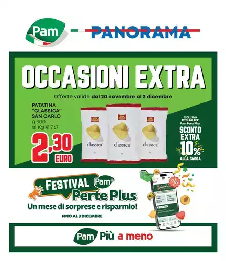 Offerte valide dal 20 novembre al 3 dicembre Offerte valide dal 20 novembre al 3 dicembre