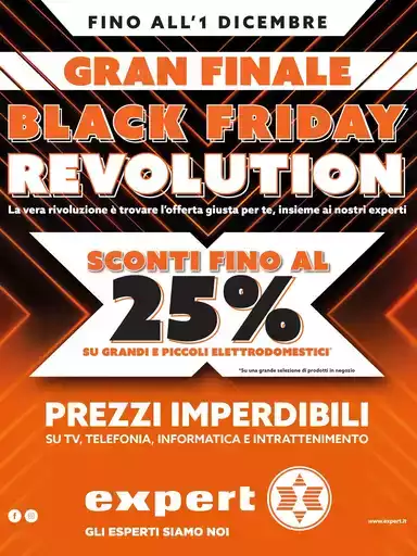 Gran Finale Black Friday Revolution da Expert!