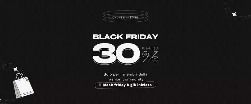 Black friday up to 30%