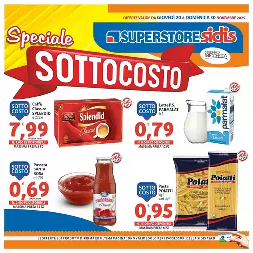 Speciale SOTTOCOSTO