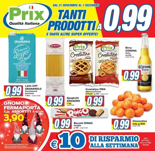 Tanti prodotti a 0.99€ Tanti prodotti a 0.99€