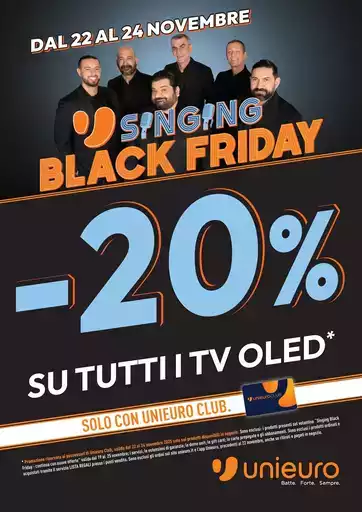 20% su tutti i TV OLED da Unieuro!