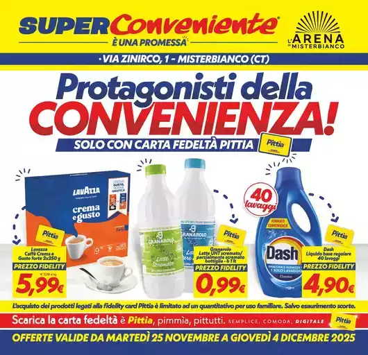 Protagonisti della convenienza! Protagonisti della convenienza!