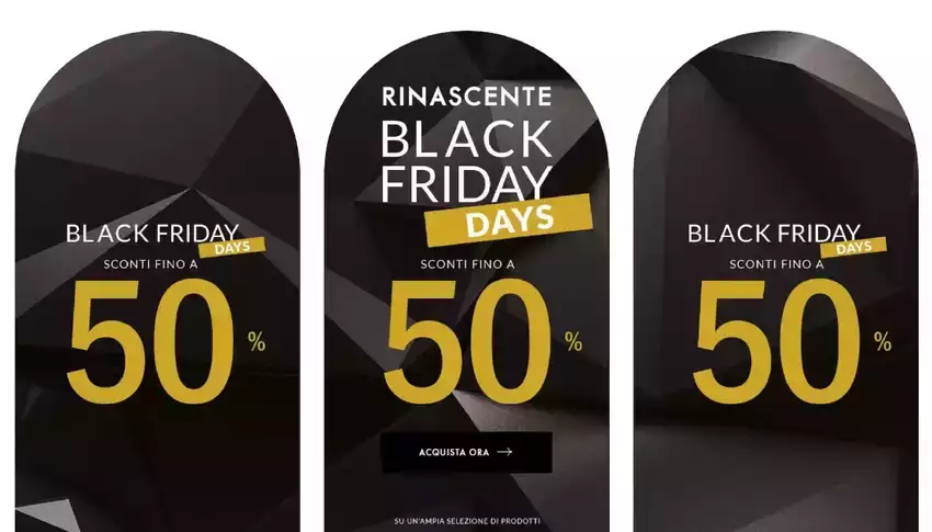 Black friday days 50%