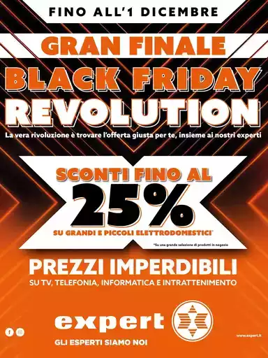 Gran Finale Black Friday Revolution da Expert!