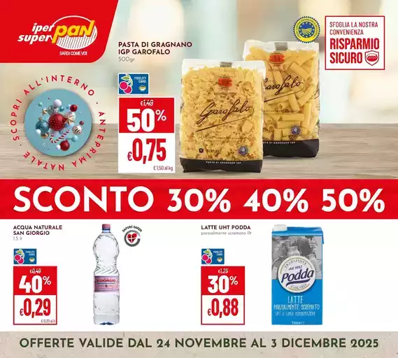 Sconto 30% 40% 50% Sconto 30% 40% 50%