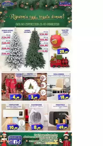 Dal 24 al novembre al 08 dicembre Dal 24 al novembre al 08 dicembre