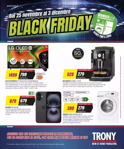 Black Friday da Trony!