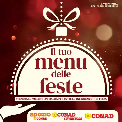 Il tuo menù delle feste