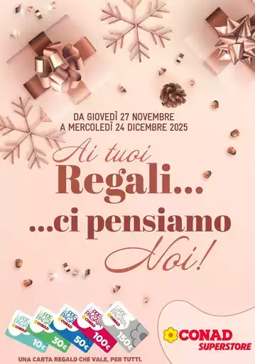 Ai tuoi regali ci pensiamo noi!