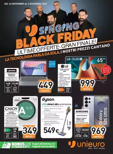 Gran Finale Singing Black Friday!