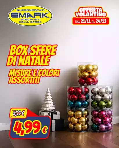 Offerta Dal 21.11 al 24.12