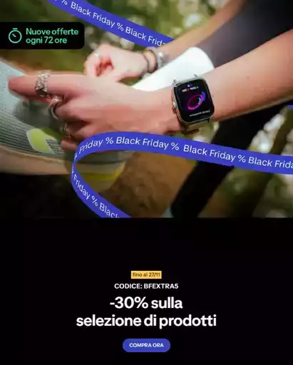 -30% sulla selezione di prodotti -30% sulla selezione di prodotti