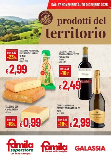 FAMILA PRODOTTI DEL TERRITORIO