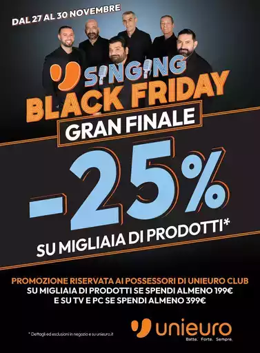 Gran Finale fino al 25%