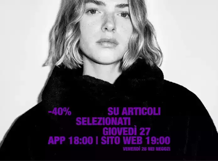 -40% su articoli selezionati