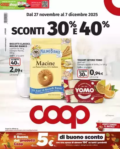 Sconti 30% e 40%