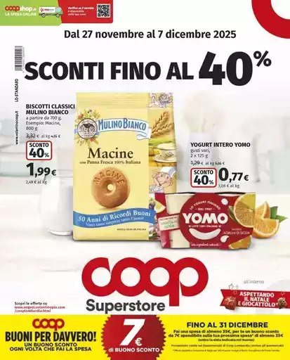 Sconti 30% e 40%
