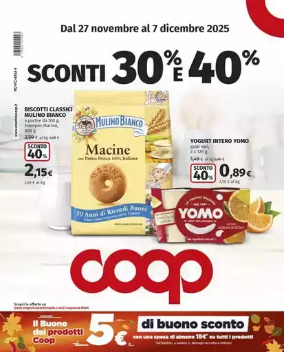 Sconti 30% e 40%