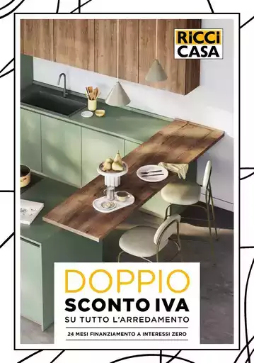Doppio sconto IVA su tutto l'arredamento