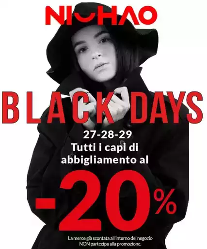 Black days -20% Black days -20%