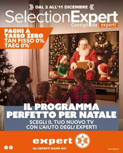 Programma perfetto per Natale da Expert! Programma perfetto per Natale da Expert!