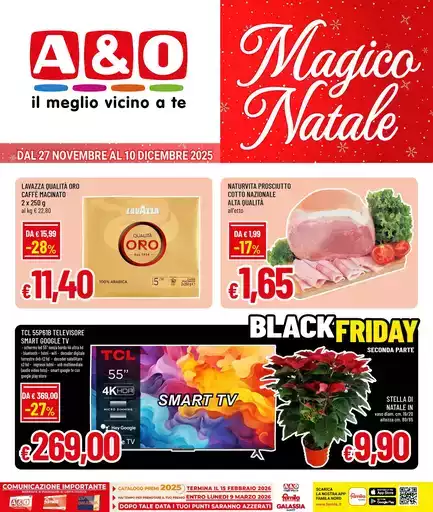 BLACK FRIDAY + ANTICIPO NATALE BLACK FRIDAY + ANTICIPO NATALE