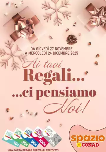 Ai tuoi regali ci pensiamo noi!