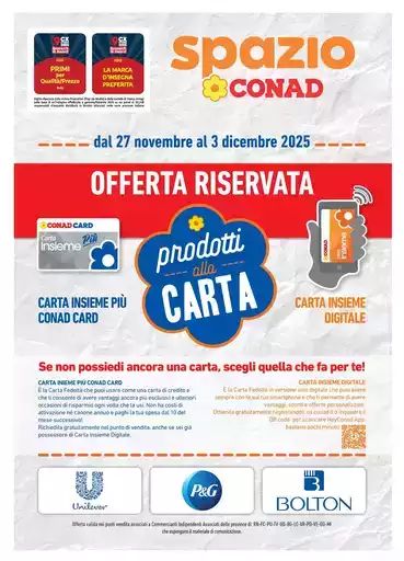 PRODOTTI ALLA CARTA