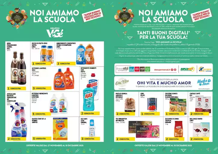 Offerte valide dal 27 novembre al 1 dicembre
