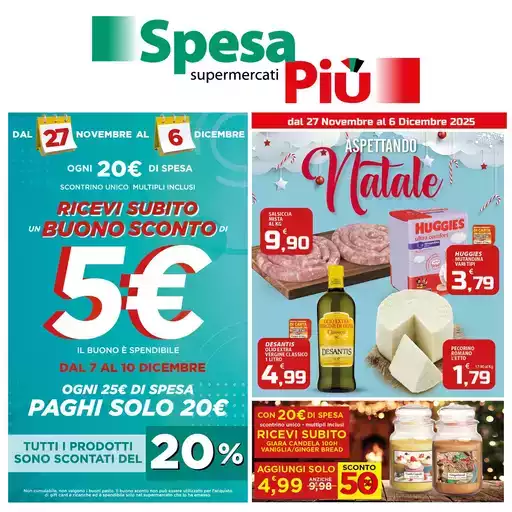 Dal 27 novembre al 6 dicembre