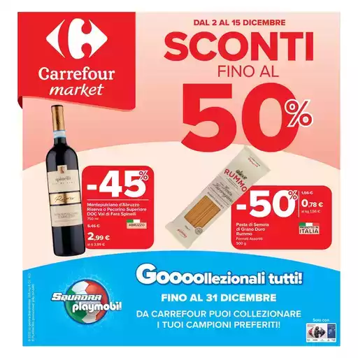 Sconti fino al 50%