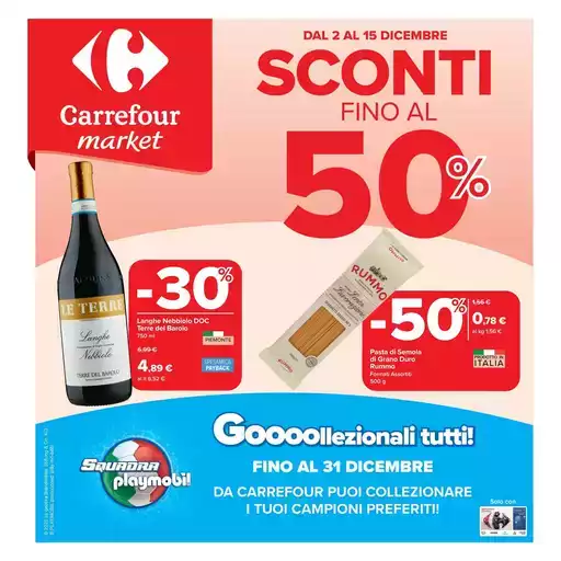 Sconti fino al 50%