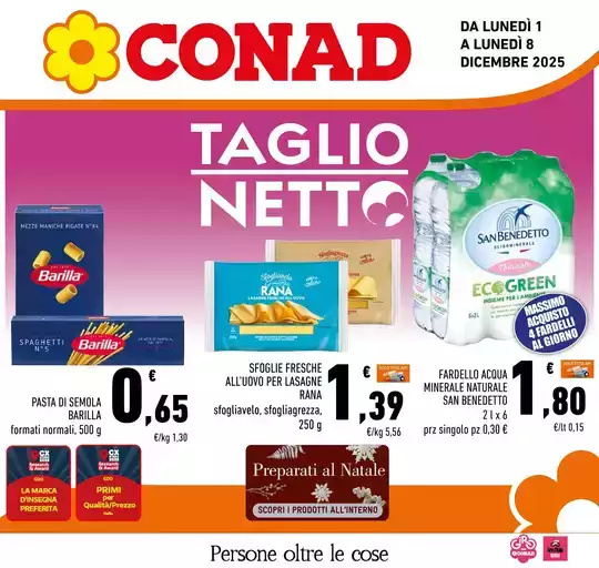 TAGLIO NETTO