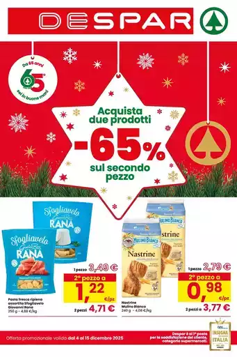 Acquista due prodotti -65% sul secondo pezzo