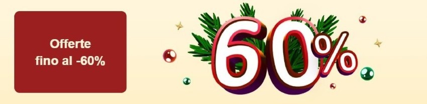 Offerte fino al -60%