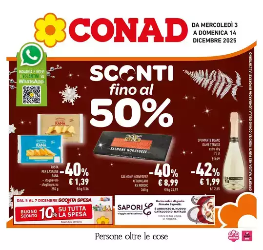 Sconti fino al 50%