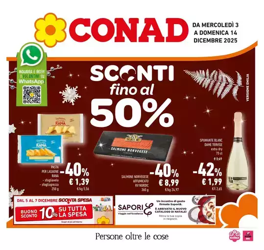 Sconti fino al 50%