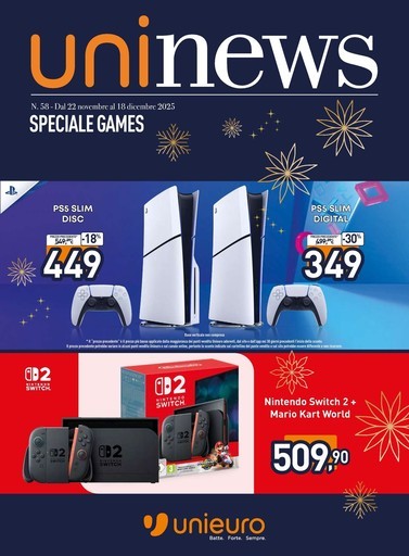 Speciale Games da Unieuro!