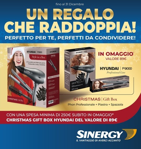 UN REGALO CHE RADDOPPIA!
